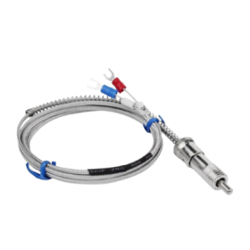 Non-Adjustable Bayonet K type (Fixed Spring Pressure and Adjustable Screw Length), Glassfibre Stainless Steel Overbraided Cable