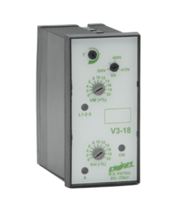 EMIREL E444N (V3-18) 380/400/415VAC | 3-Phase Under & Over Voltage Relay