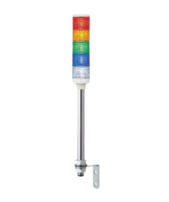 SCHNEIDER ELECTRIC XVC4B55S, 5 Light Elements, 24 V AC/DC | Complete prewired monolithic tower light with Buzzer