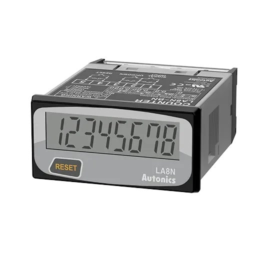 AUTONICS LA8N-BF - Battery-powered LCD Counter