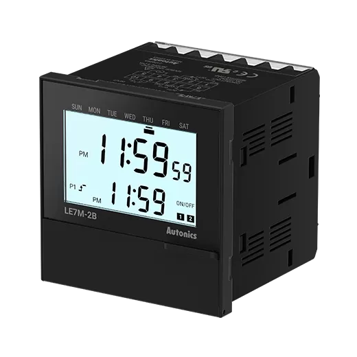 AUTONICS LE7M-2 - Weekly/Yearly Timer (2 Relays)